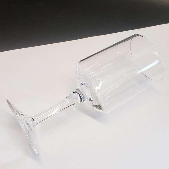 Vintage Lenox Horizon Crystal Wine Glass, Wedding Crystal Wine Glasses - Picture 9 of 16